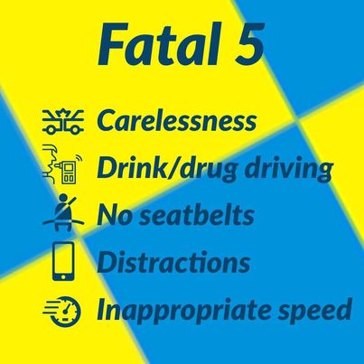 Top 5 Driving Faults